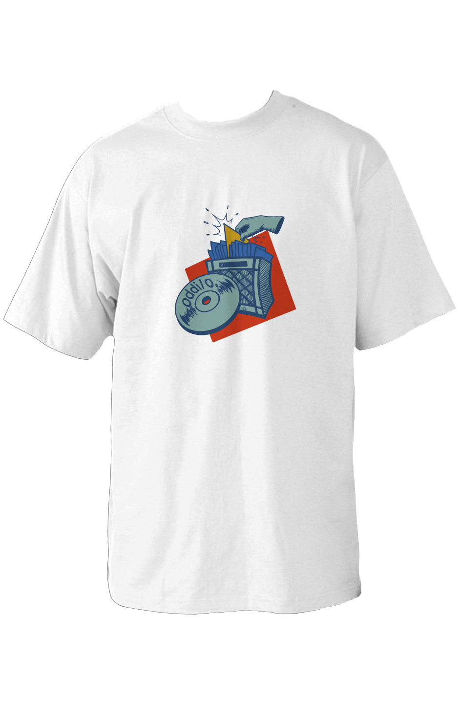 Record Crates - Heavyweight T Shirt