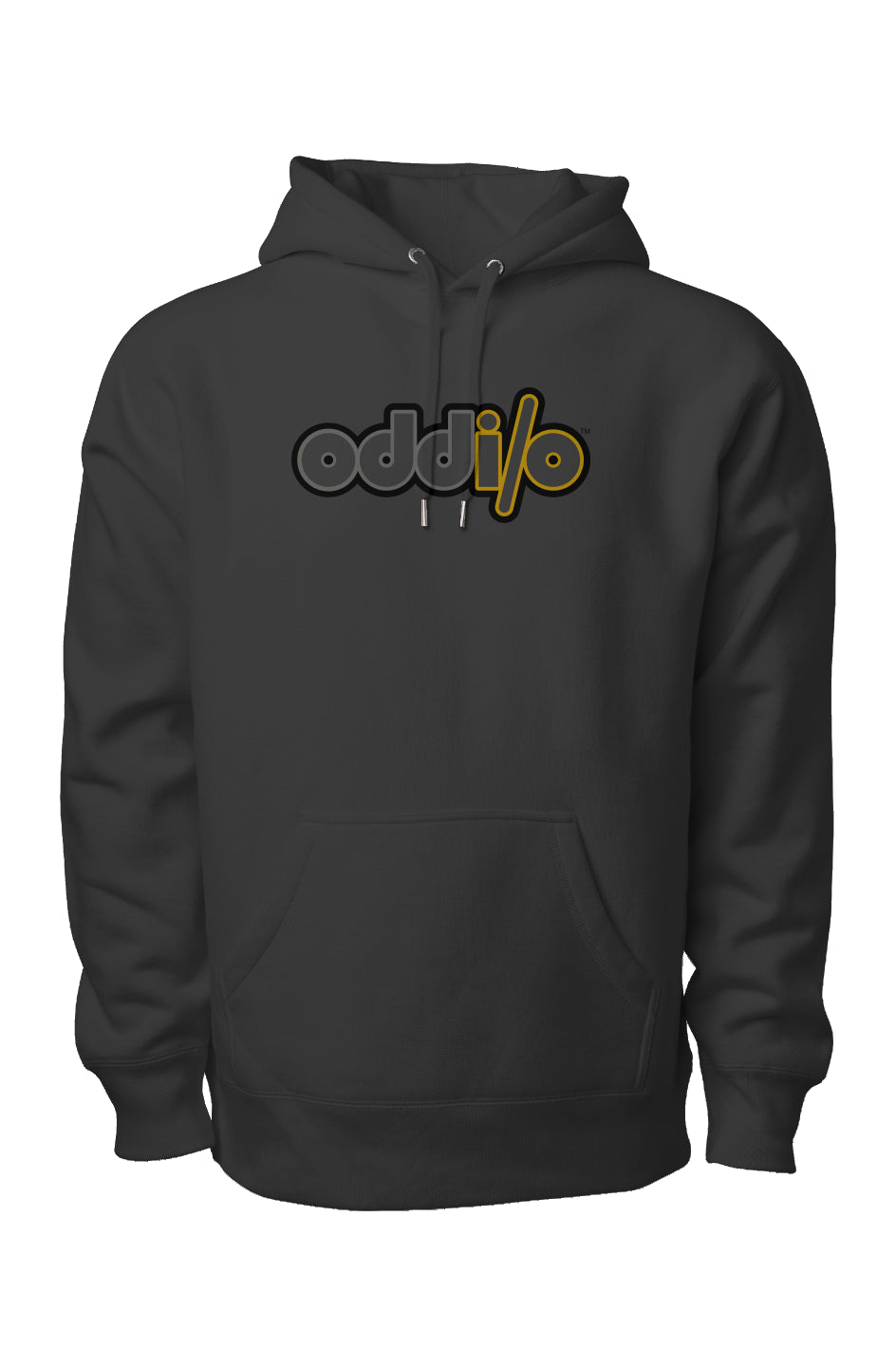 Oddi/o Gold Logo - Heavyweight Cross Grain Hoodie