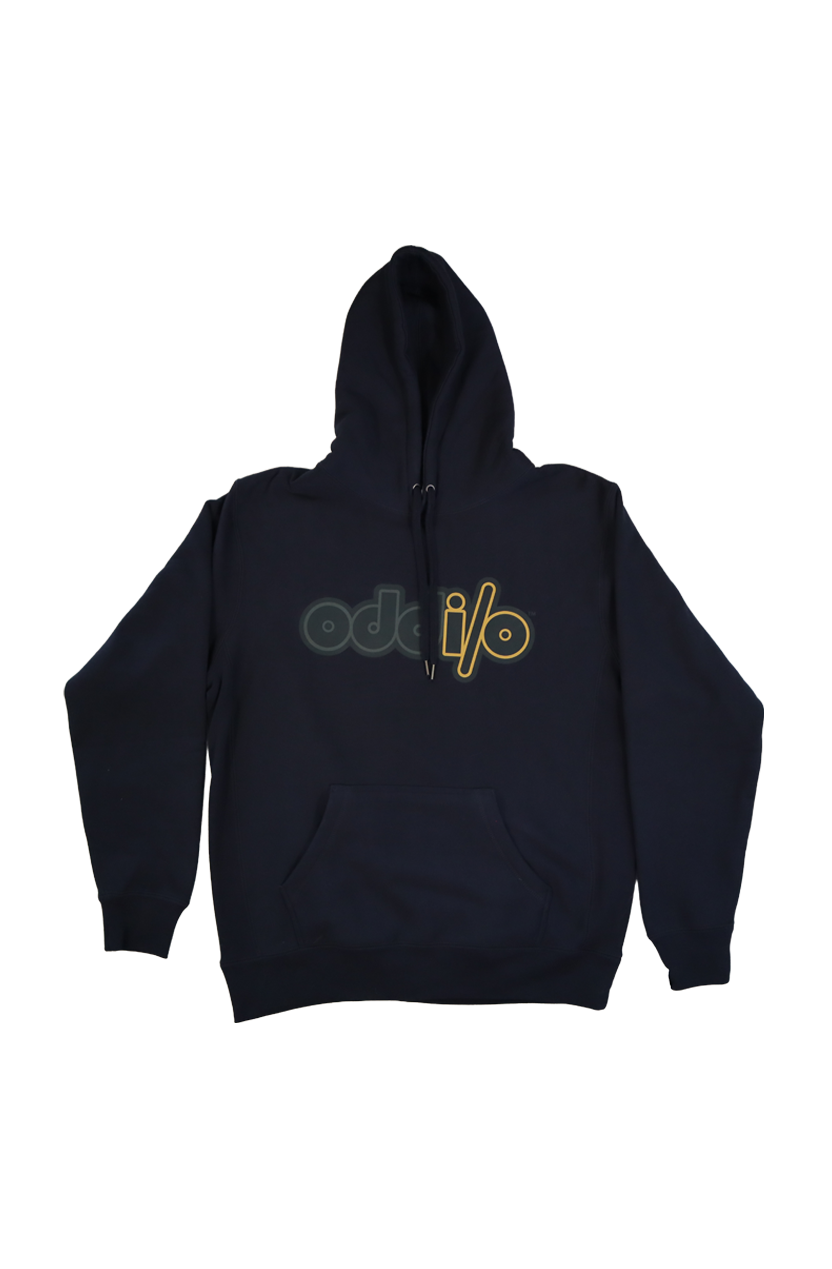 Oddi/o Gold Logo - Heavyweight Cross Grain Hoodie